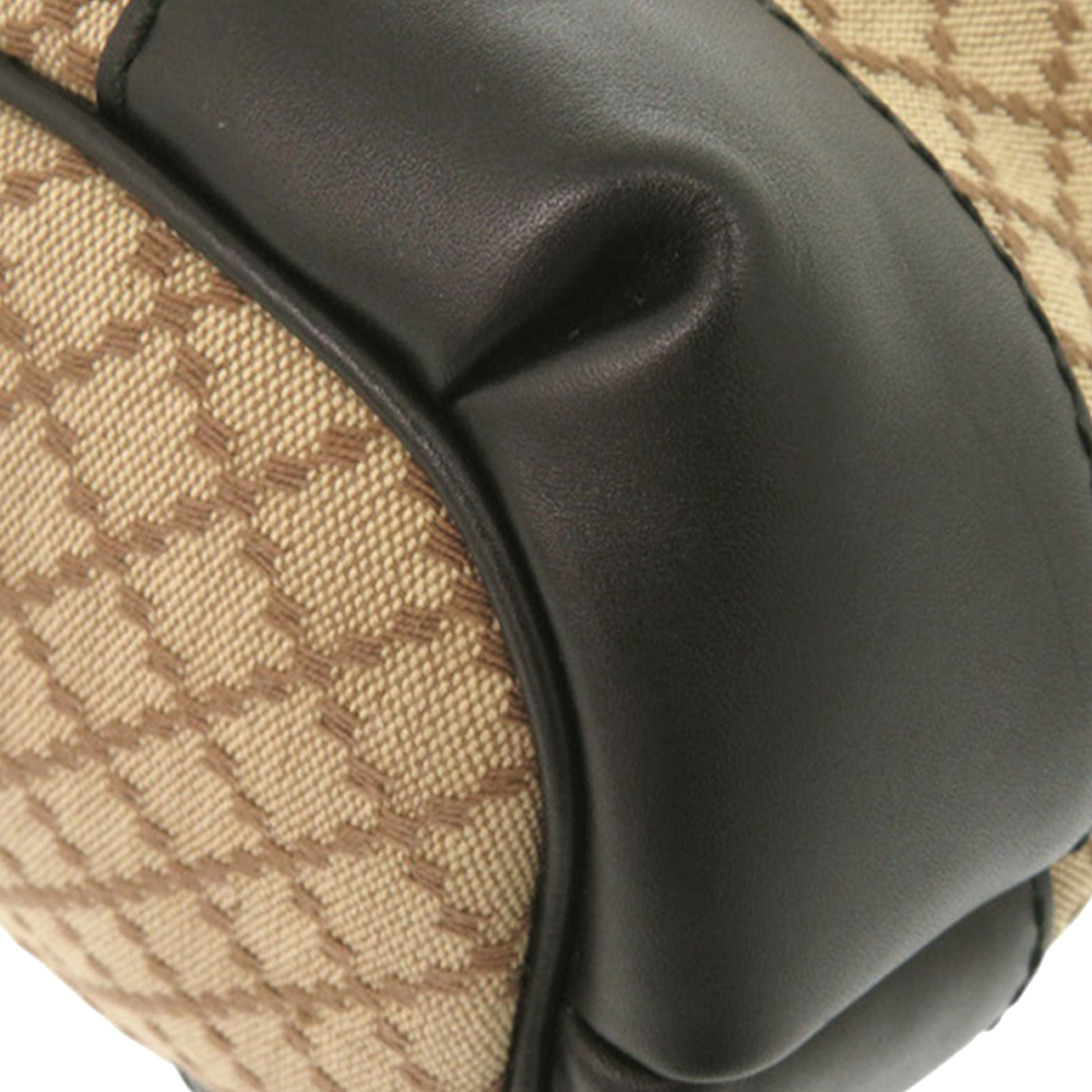 Pre-Loved Gucci Diamante Canvas Sukey Satchel - Picture 10 of 12